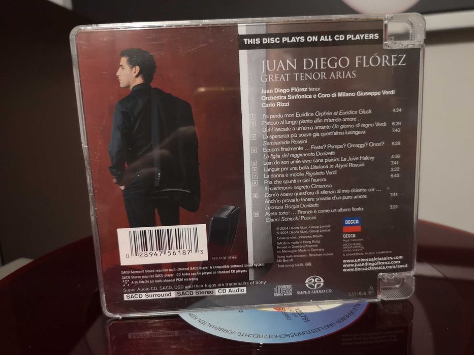 Płyta SACD Juan Diego Florez ,,Great Tenor Arias,, DECCA