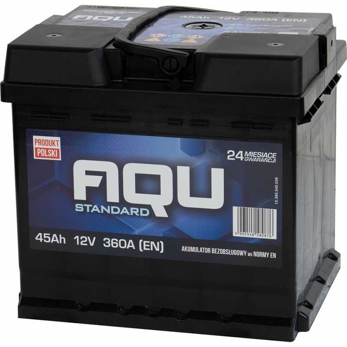 Akumulator Turbo 50Ah 500A P+ Niski