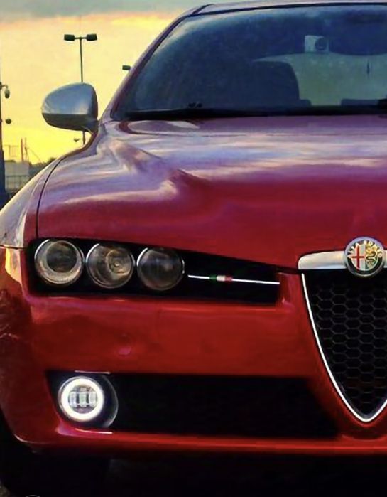 Halogeny led 3w1 dzienne DRL, przeciwmgielne ALFA ROMEO 159 BRERA
