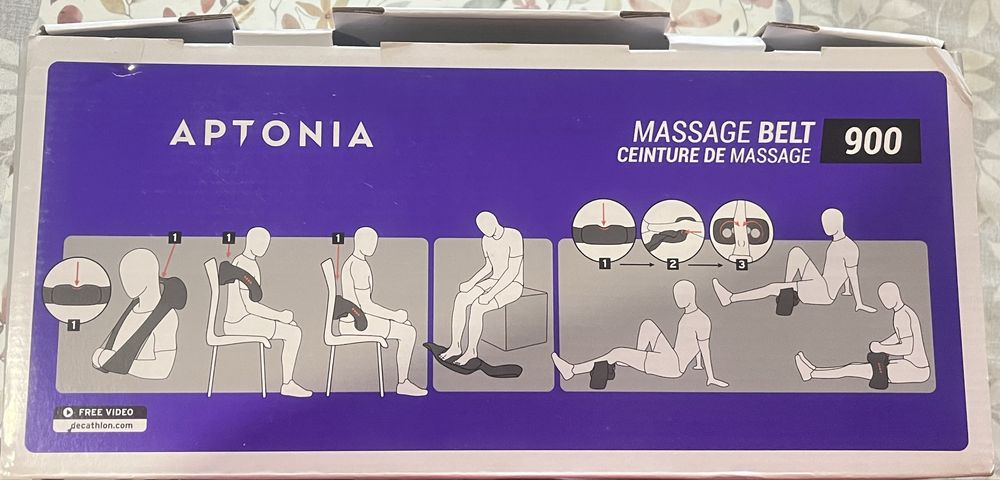 Cinto de massagem eletronico