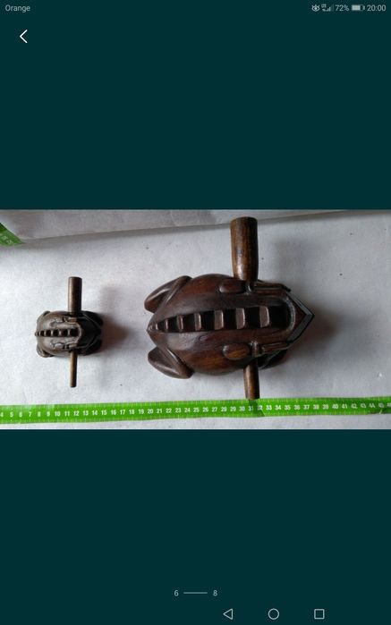 Zestaw żabek instrumentów akustycznych., zamienię