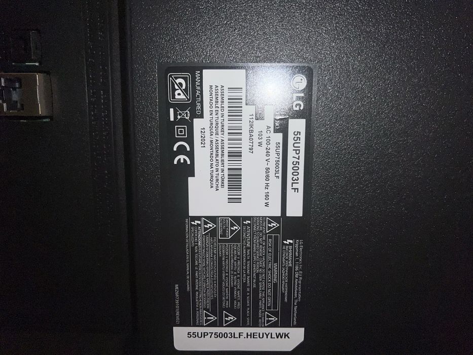 Smarttv lg 55 polegadas