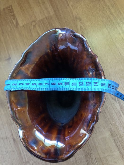 Wazon ceramiczny vintage PRL