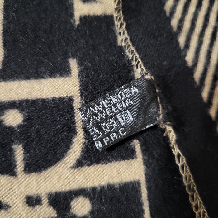 Szal chusta dwustronna Dior wełna