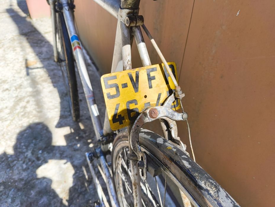 Bicicleta de ciclismo vintage