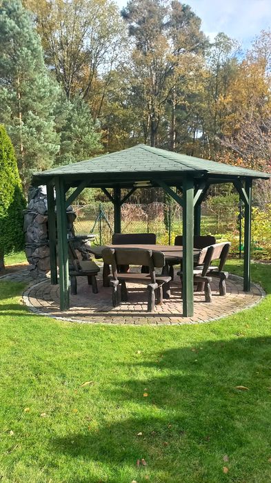 Altanka ogrodowa duża