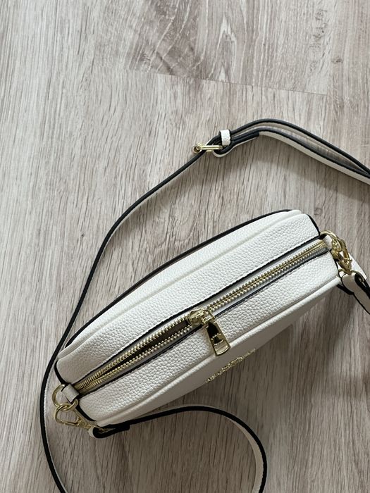 Женская сумка белого цвета Coach/Коуч