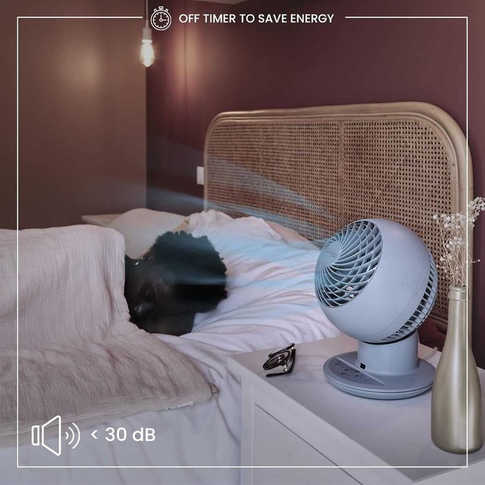 Ventoinha ventilador oscilante silencioso controlo remoto VÁRIAS CORES
