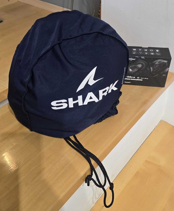 KASK INTEGRALNY SHARK RIDILL (rozmiar L) + Pinlock® SHARK + Interkom uniwersalny FREEDCONN T-MAX S V4 PRO
