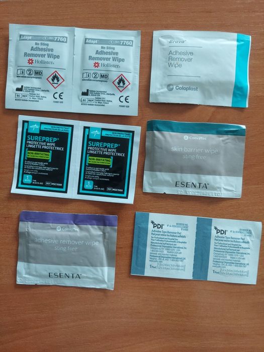 Паста без спирта,защ.спрей,полукольца  Coloplast,Dansac уход за стомой