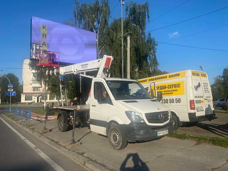 Послуги Автовишки 14 м-35 м(оренда автовишки, услуги автовышки)