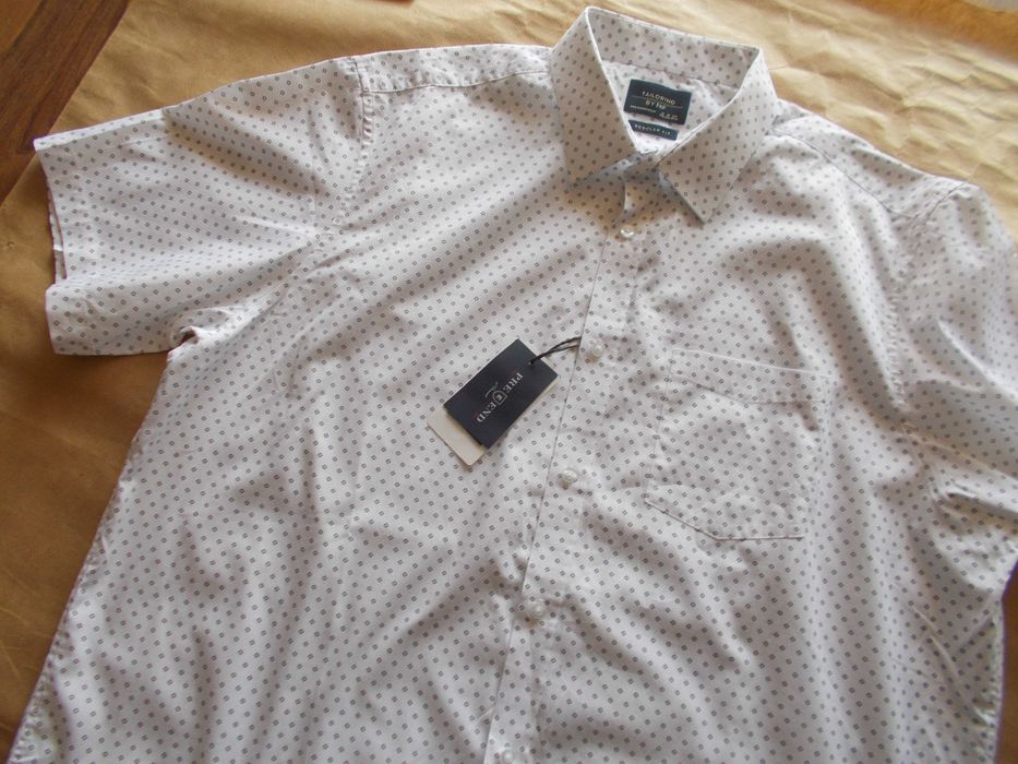 4 XL Florence & Fred Premium Designerska, Nowa Koszula Męska 4XL 46 cm  UK