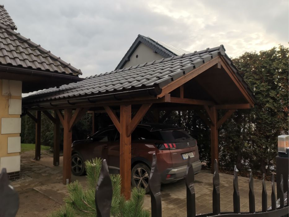 Pergola, zadaszenie tarasu, poliwęglan, wiaty,KVH