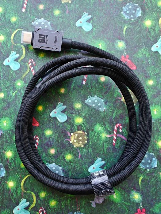 Кабель USB4 ULT CableDeconn Thunderbolt 4/5 40Gbps 80Gbps 240W 0.2-3 м