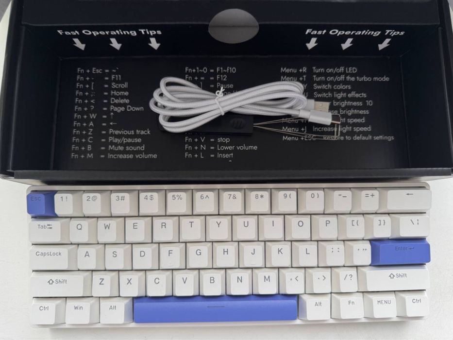 Магнитная Клавиатура DrunkDeer G60(Wooting, SteelSeries)Rapid Trigger