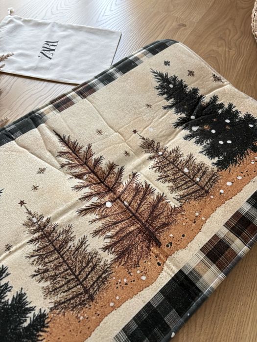 Swiateczny dywanik do domu mata do przedpokoju