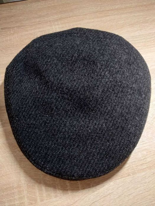 Чоловіча зимова вовняна шапка кепка, 55 розмір. Туреччина