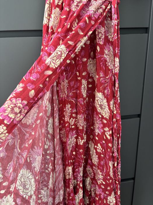 Piękna kopertowa sukienka ciążowa i do karmienia