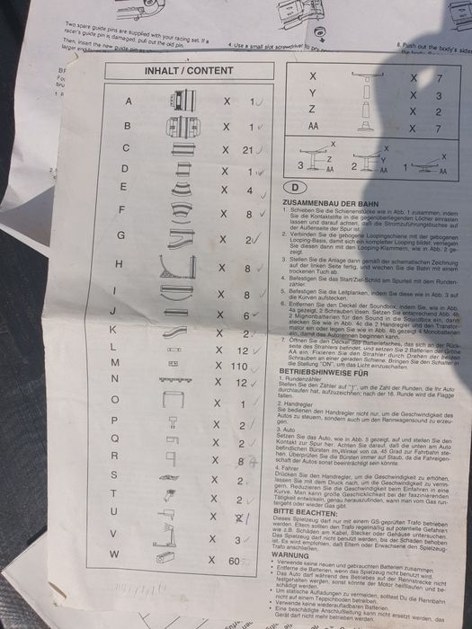 Ogromny tor jazdy elektryczny wyrzutnia