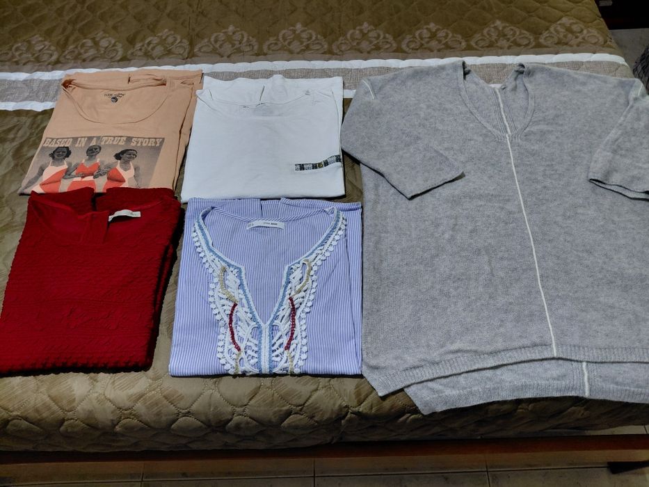 Conjunto de blusas tamanho L
