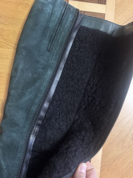 Чоботи жіночі шкіряні