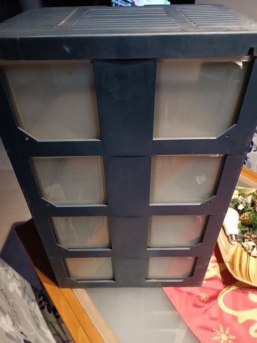 Armário de Arrumação – 4 Gavetas (Azul)