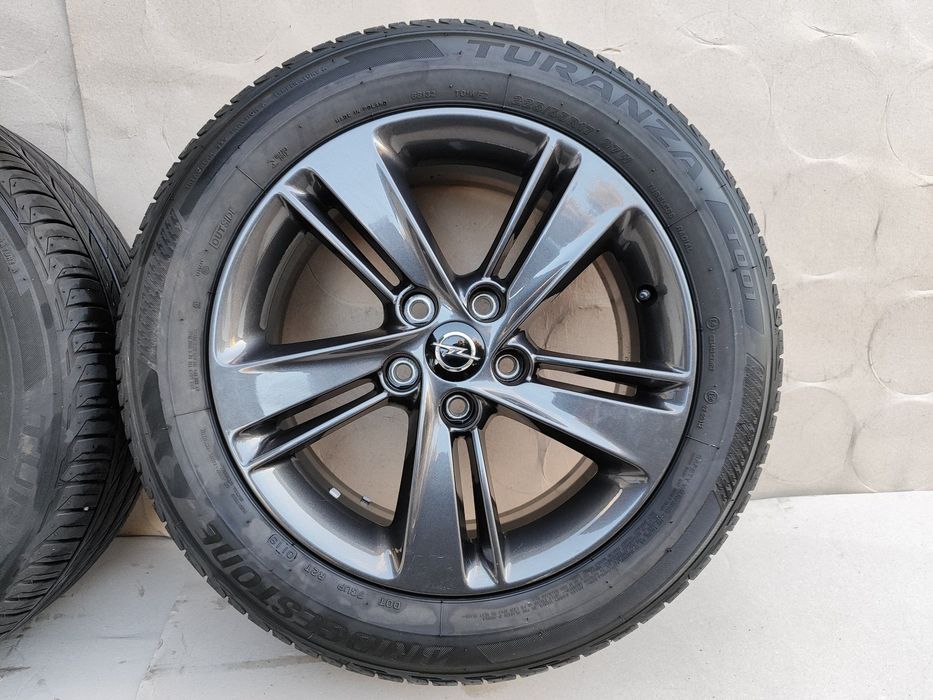 Felgi Insignia B zafira C 7.5x17 ET45 5x115 Bridgestone 225/55 r17
