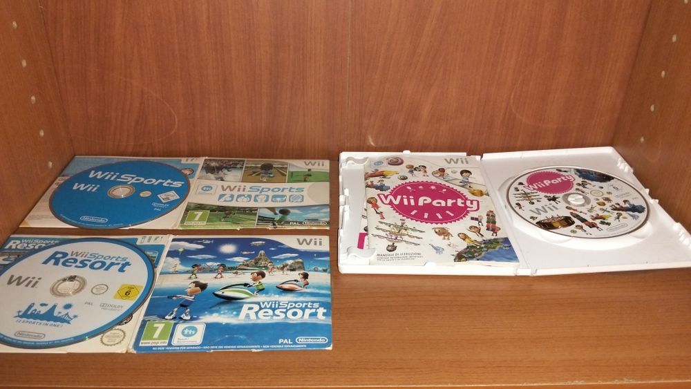 Consola Nintendo Wii Branca + Pack 3 Jogos (SEM COMANDOS)