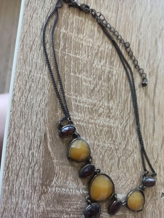 Biżuteria stal+ kamienie