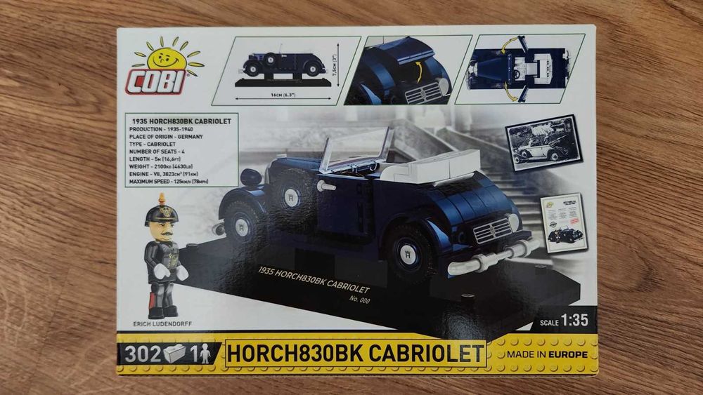 COBI (2271) - Horch 830BK Cabriolet - LIMITED EDITION
