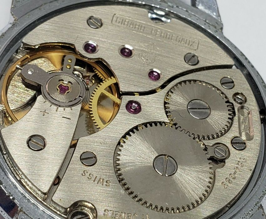 Relogio Vintage Girard Perregaux Suiça - Decada 1950