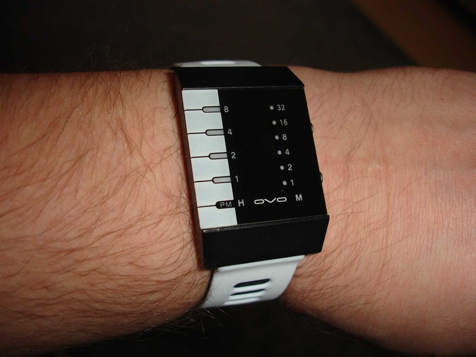 Zegarek Binarny OVO Piano style