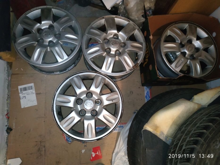 Alufelgi Kia Carens 3 06-12 oryginalne, komplet, 15.
