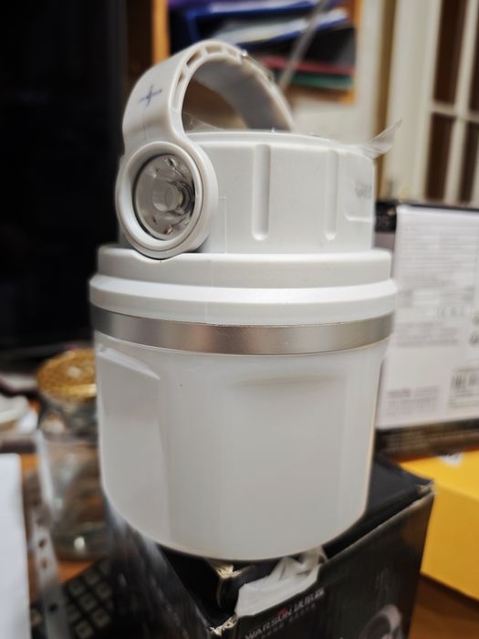 Warsun eb05 аккумуляторний ліхтар з сонячною панеллю. Посилений аккум