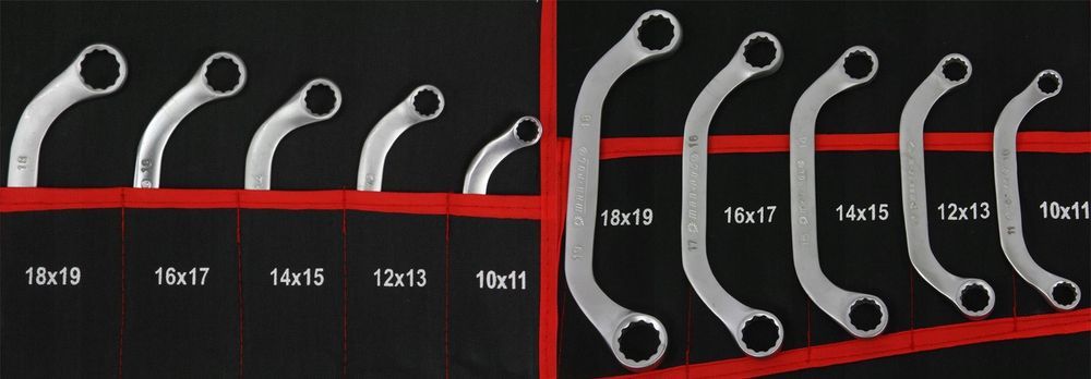 Klucze Płasko Oczkowe 6-32 Torx Zestaw Kluczy 47Sz