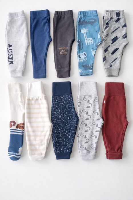 [10 szt.] Spodnie dla chłopca - r. 68