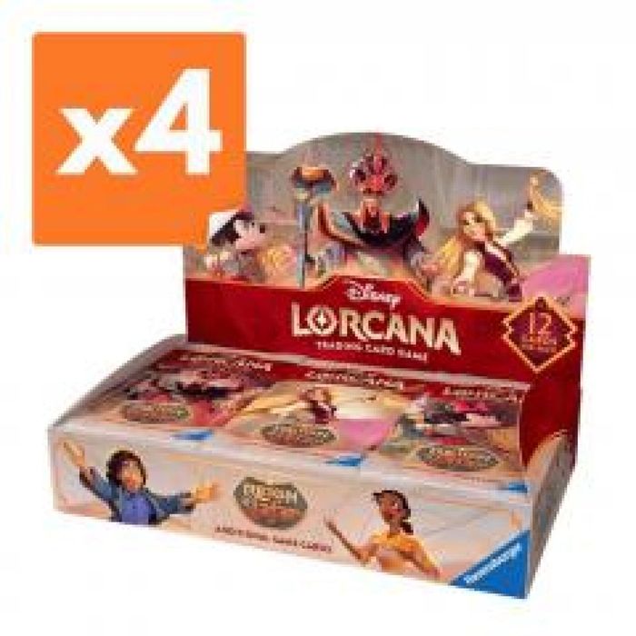 Disney Lorcana (Set08) (4szt) Case (4x24boostery) Ravensburger pudeł