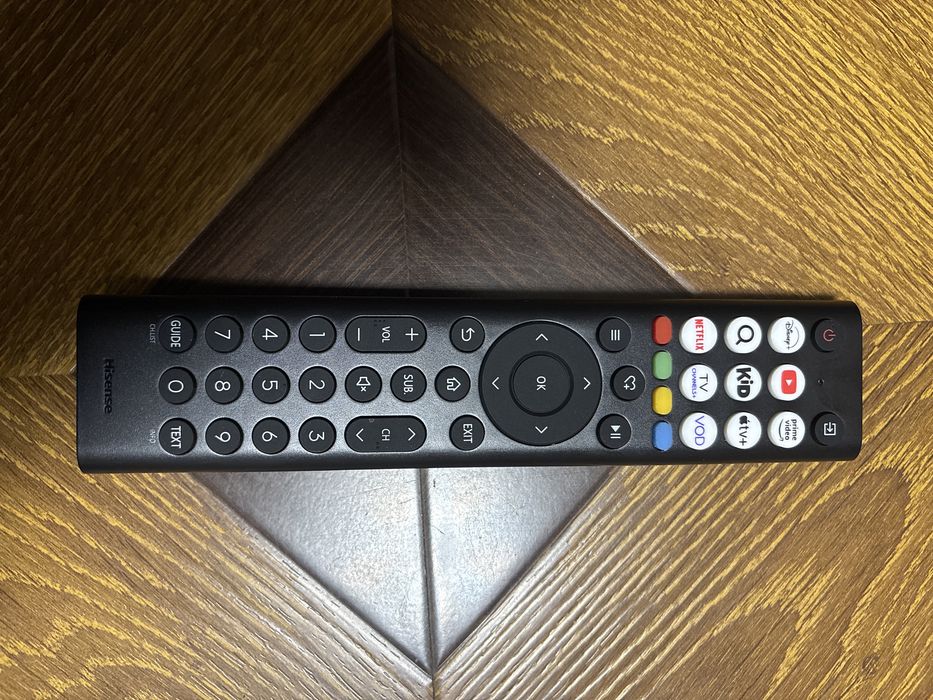 пульт дистанційного керування Hisense (модельний ряд ERF3A80 / ERF3B80H або аналогічні серії