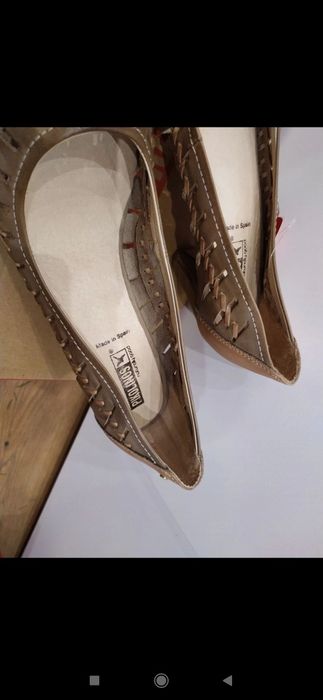 Buty damskie 40 Pikolinos nowe półbuty czółenka skóra