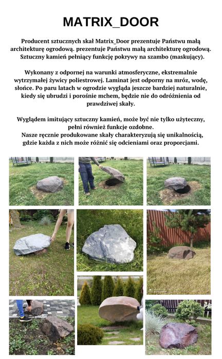 Kamien okładka, dekor