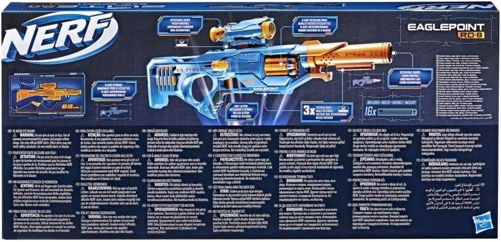Wyrzutnia Nerf Elite 2.0 Eaglepoint RD-8