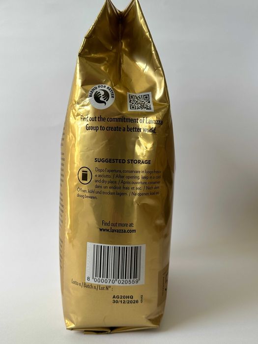 Кава Lavazza Qualita Oro 1кг, Лавацца