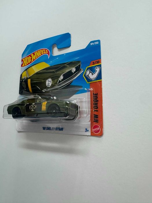 Hot Wheels '68 Shelby GT500 Verde | HW Torque 184/250 | Novo Selado
