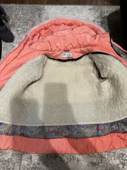 Костюм зимний полукомбинезон девочка