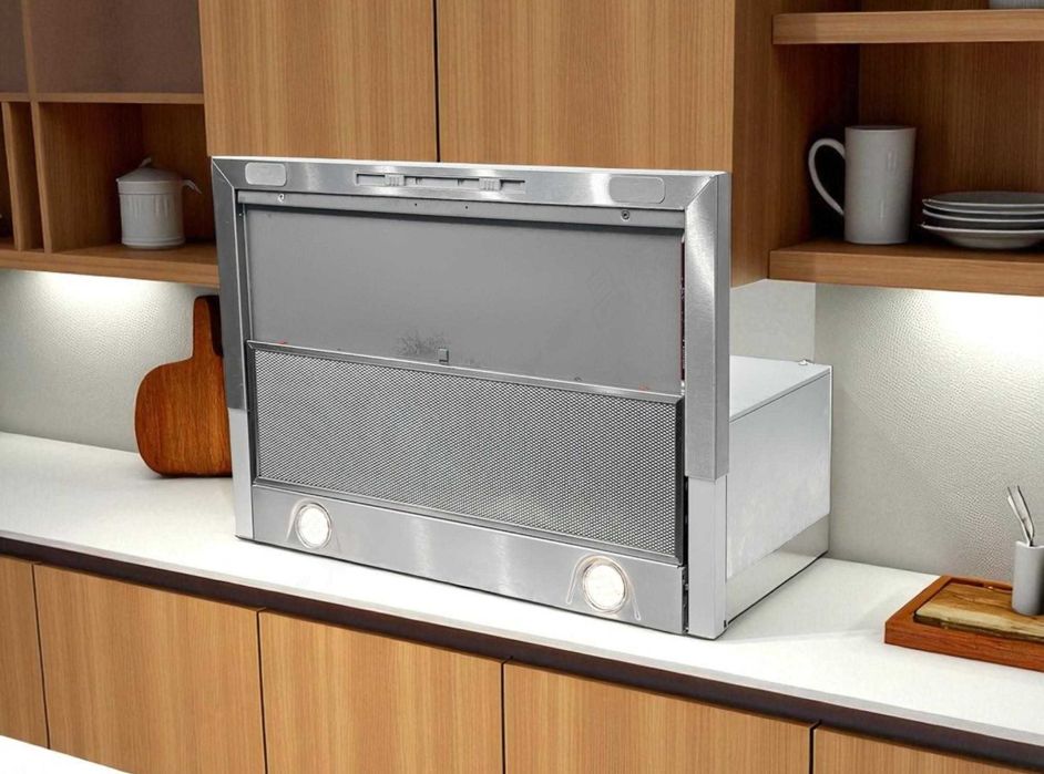 Витяжка Miele / Міле DA 3366, телескопічна, 430 м³/год, срібляста