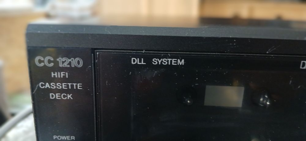 Magnetofon kasetony dual cc1210 hifi cassette deck dll system, również do taśm "metalowych"