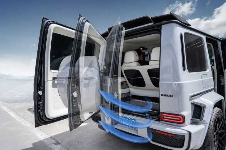 Электро привод дотяжка доводчик двери багажника Mercedes-Benz G-Class W463a W464 W465