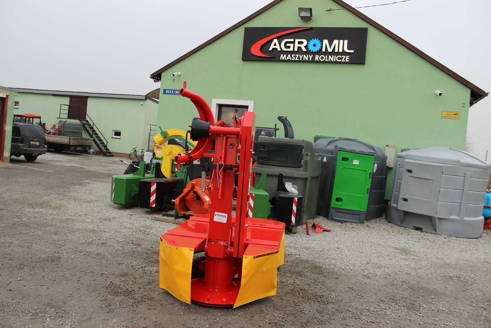 Kosiarka rotacyjna bębnowa z osłoną LISICKI 1,35 1,65 1,85 roztrząsacz