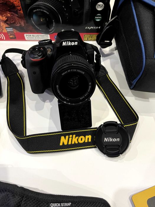 Pack Nikon D3400 + Lente 18-55mm AF-P DX NIKKOR