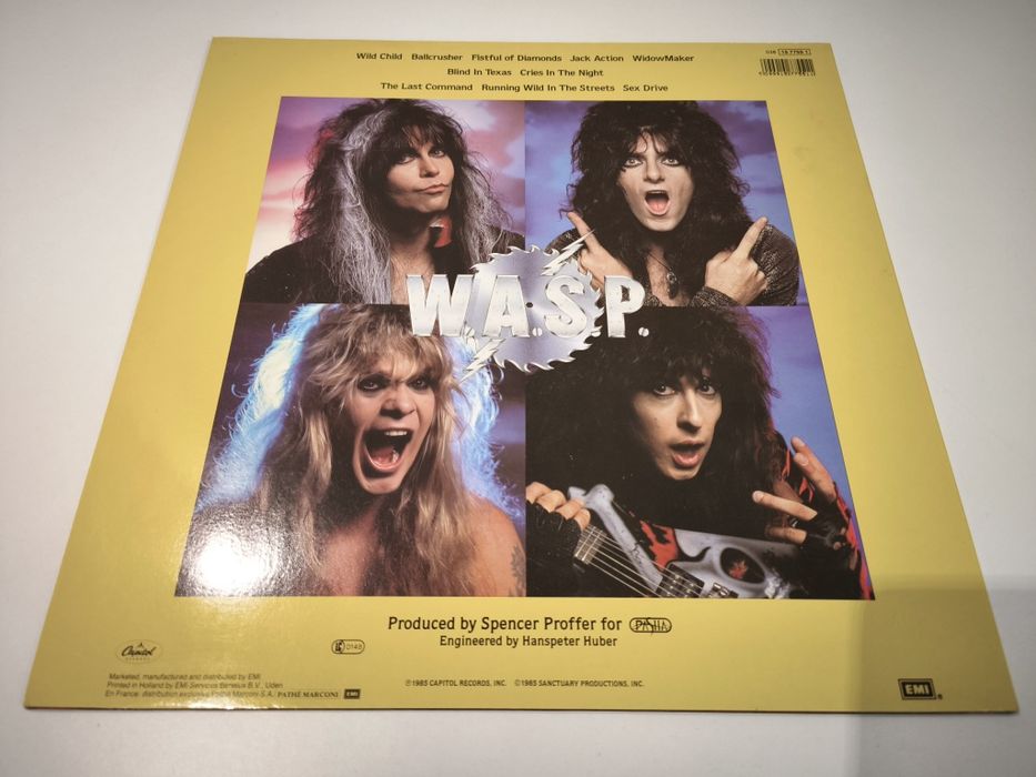 W.A.S.P. - The Last Command - Holl -  1PRESS